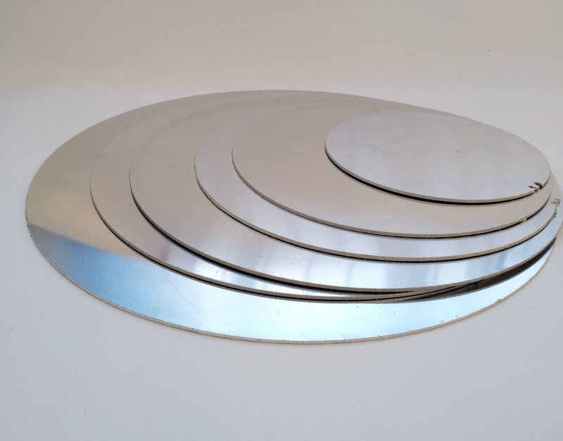 Large aluminum discs