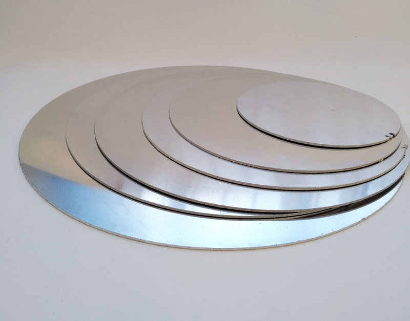 Large aluminum discs