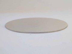 Anodized aluminum disc